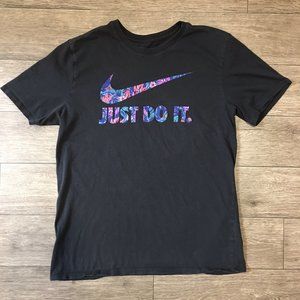 Nike T-Shirt 'Just Do It' Swoosh Floral
